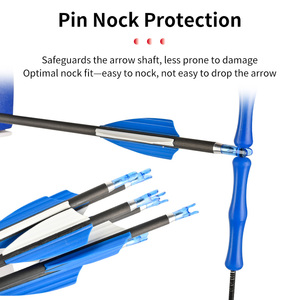Frecce STARCN <span class=keywords><strong>in</strong></span> Carbonio Puro 4.2mm - Rettilineità 0.003'', Punte <span class=keywords><strong>in</strong></span> Acciaio Inossidabile, Alette Rotanti da 1.75'', Cucchiaini Anti-Impatto - Product Image 4