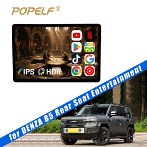 Entretenimiento para Viajes, Monitor de Reposacabezas para Auto de 14 Pulgadas con Android 14.0, Pantalla Táctil, 8 Núcleos, 4G+64G, Entrada HDMI, WiFi, Bluetooth, FM para Denza BYD - Product Image 1