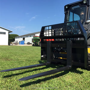 Fourches de godet quatre-en-un de haute qualité pour chargeuses compactes, remplaçant plusieurs outils pour excavatrices de 1 à 50 tonnes - Product Image 2