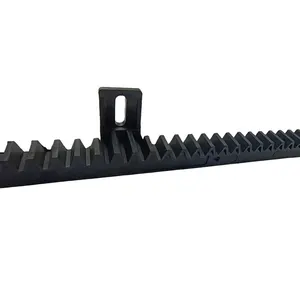 Standard factory direct sell cheap price 6 lugs plastic nylon gear rack for automatic sliding gate