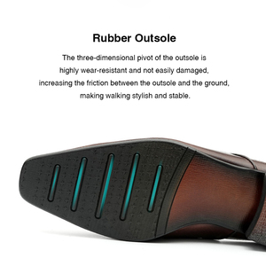 Chaussures d'affaires OEM personnalisées pour hommes, style britannique, tendance, à bout pointu, rehaussantes, en cuir véritable, confortables et respirantes, pour l'été et l'automne - Product Image 2