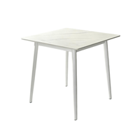 Table de salle à manger/bord de table en MDF compacte, multifonctionnelle, étanche et moderne, idéale pour petits appartements, balcons et patios – Vente en gros à prix réduit