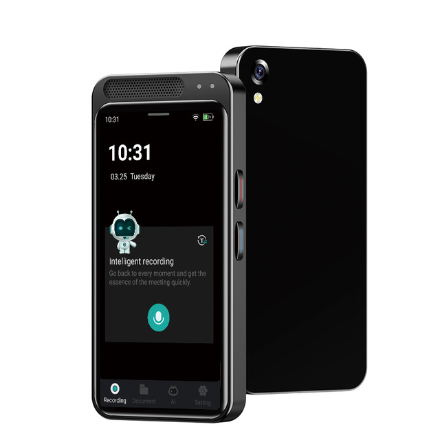 VORMOR M3 Professional AI Voice Recorder Office Meeting Transcription Noise Reduction 134 Language Language Translation Recorder
