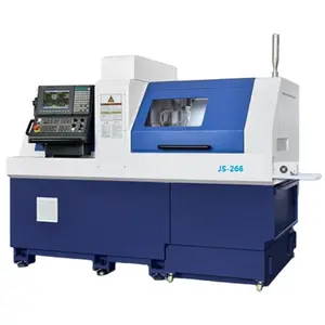 Small Metal Heavy Duty 5 Axis Bed Manual Flatbed Alloy Auto Cnc Lathe With Live Tooling
