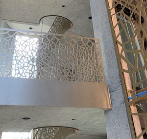 Panneau de mur de rideau extérieur de conception moderne, feuille de panneau composite en aluminium perforé en métal 2023 - Product Image 3