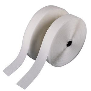 Wholesale non-adhesive woven sewing machine sewing hook and loop tapes fasteners clothing <b>accessories</b> white support OEM ODM - Product Image 4