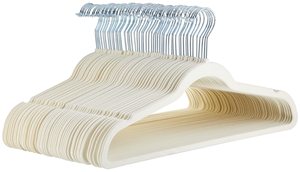 Practical anti slip velvet <b>hanger</b> saves space. Heavy duty suit anti slip <b>hanger</b> is used for wardrobe storage - Product Image 2