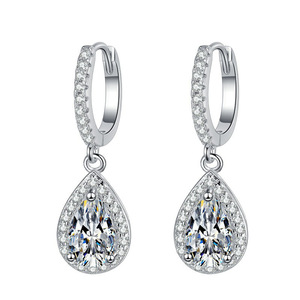 Eleganti Orecchini Pendenti Geometrici a Goccia per Donne, Accessori per Orecchie Semplici per Uso Quotidiano - Product Image 1
