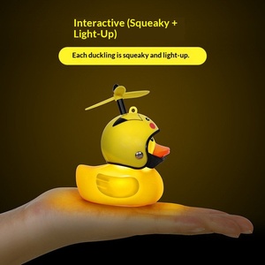 Campana Decorativa con Diseño de Patito Amarillo para Bicicleta, Vehículo Eléctrico y Motocicleta - Diseño Turbo Social Duck Resistente al Viento - Product Image 2