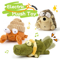 YUHAN Bestseller Hundespielzeug: Plüsch-Vibrationsball mit automatischer Aufladung im Cartoon-Design für Hunde