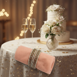 Elegant Handcrafted Gold Plated Fashion Jewelry <b>Set</b> Crystal Stone and Pearls <b>Bangles</b> for Women Designer Collection for Weddings - Product Image 3