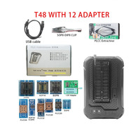Programmeur XGecu T48 (TL866-3G) prenant en charge 31000 circuits intégrés pour SPI/Nor/NAND Flash BIOS MCU EEPROM AVR PIC+39 pièces de rechange pour TL866II/TL866CS