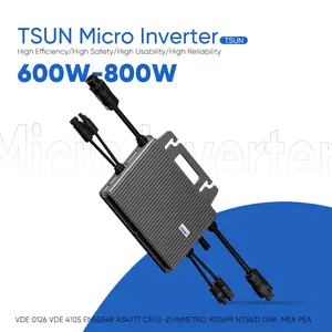 Tsun micro inverter 600w 800w 1000w mppt microinverter on-grid solar system cheap golden micro inverter 600w wifi