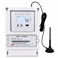 Compteur d'énergie intelligent LoRaWAN SM735 3*220/380V avec relais de télécommande ouverture/fermeture, liaison montante 5 min, RS485, DL/T645 Modbus