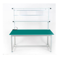 Banc mural antistatique ESD, poste de travail réglable en hauteur, bureau pour téléphone portable, réparation de téléphones portables et d'ordinateurs, école, hôpital