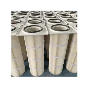 Cartuccia di filtro dell'aria di filtrazione della polvere industriale antistatica di alta qualità