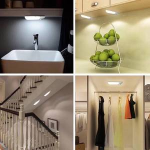 Usb Charging <b>Sensor</b> <b>Led</b> Night <b>Light</b> Rectangle Warm White Cabinet Wall <b>Light</b> For Bedroom Kitchen - Product Image 4