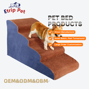 Escaleras para Perros de Espuma Viscoelástica Duraderas y de Venta Caliente para Perros Pequeños - Product Image 1