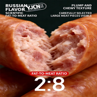 Yin Ji Volcanic Stone Grilled Roasted Pork Sausage -18C Frozen Storage 1 Year Shelf Life Salty Flavor Instant Food