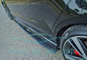 Extensions de jupes latérales en fibre de carbone pour <span class=keywords><strong>Audi</strong></span> RS3 <span class=keywords><strong>3</strong></span> 8V Berline 17-18 - Product Image 6