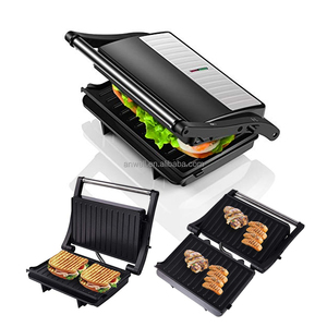 ANWELL Parrilla Eléctrica Desmontable y Lavable, Plancha Eléctrica para Asar, Parrilla Eléctrica para BBQ Familiar, <span class=keywords><strong>Chorizo</strong></span>, Arepa, Desayuno, Brochetas <span class=keywords><strong>de</strong></span> Verduras - Product Image 4