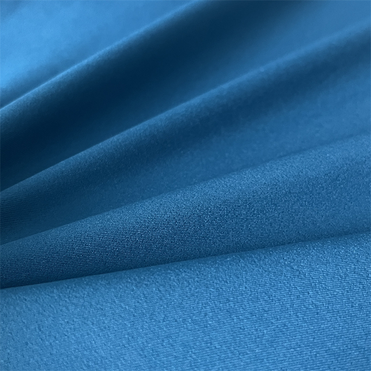 twill polyester spandex fabric woven 4 way stretch