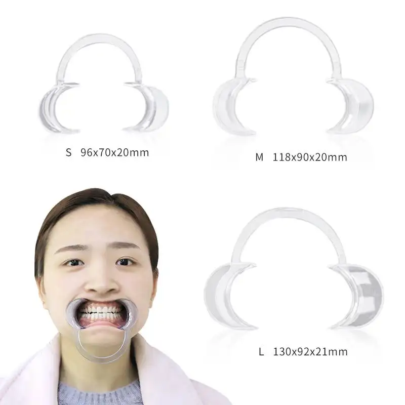 Autoclaveerbaar Dental Mond Opener C-Vorm Dental Lip Tanden Bleken Cheek Retractor