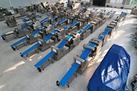 Machine automatique de fabrication de rougamo chinois, ligne de production de gâteaux Tong Guan, fournie par l'usine