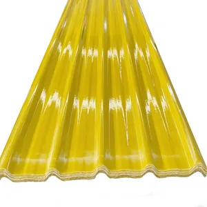 ガラス繊維シート/段ボールガラス繊維パネル耐腐食性ガラス繊維黄色不透明