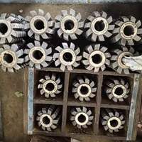 Pisau Potong Roda Gigi HSS Lapisan TiN TiAlN Desain Khusus ISO9001 Grosir, Merk R&F Kelas Akurasi Rgd003