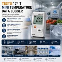 Enregistreur de données de température USB Testo 174 T Mini pour la surveillance de la chaîne du froid