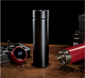 Gobelet isotherme intelligent en acier inoxydable 304, double paroi, isolation 12-24 heures, design minimaliste respectueux de l'environnement. - Product Image 5