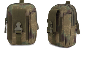 Riñonera universal de camuflaje para exteriores, bolsa de cintura EDC para exteriores, funda para teléfono, bolsillo para <span class=keywords><strong>Gadget</strong></span> para pescar, correr, senderismo - Product Image 4
