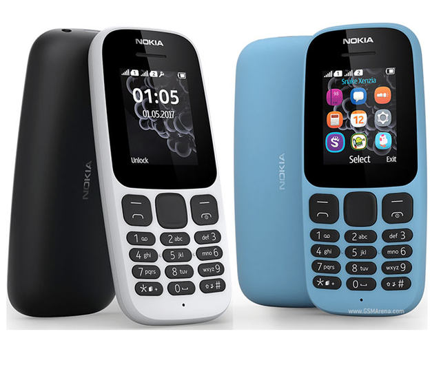 Bar Feature Phone GSM Dual/Single SIM for 105 (2017 Version) TFT Display 500-999mAh Battery Cheap