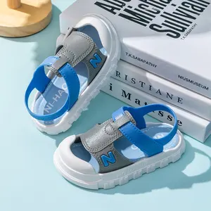 Nouvelles sandales pour enfants saison d'été filles et garçons mode antidérapant fond souple bébé chaussures pour enfants