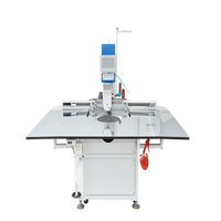 CARWIN 10060 Nueva Máquina de Coser Industrial Computarizada Rotativa 360 con Pie Caminante, Patrones Programables y Operación Automática