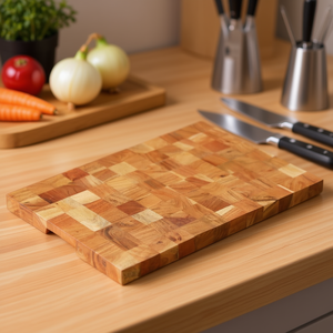 Planche à découper en bois d'acacia massif 23,6x15,7x1,5 pouces, rectangulaire, pour cuisine, écologique, accessoire de qualité supérieure - Product Image 2
