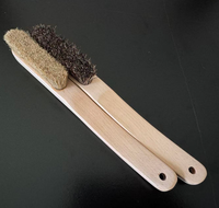 Brosse de nettoyage multifonctionnelle pour escalade, poils naturels denses et durables, adaptée aux murs en roche, aux chaussures et aux manteaux