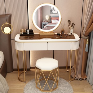 Bộ Bàn Trang Điểm <span class=keywords><strong>3</strong></span> Ngăn Kéo Có Đệm Bộ Bàn Trang Điểm Gương Mờ Màn Hình Cảm Ứng <span class=keywords><strong>3</strong></span> Màu Bàn Trang Điểm - Product Image 3