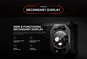 Fossibot F101 Pro <span class=keywords><strong>Octa</strong></span> <span class=keywords><strong>Core</strong></span> прочный телефон NFC 5,45 дюймов 8 + 128 ГБ 10600 мАч прочный двойной экран 10600 мАч прочный телефон - Product Image 6