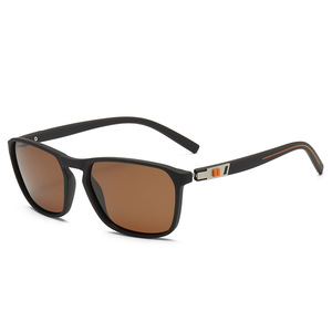 Fashion Sunglasses Men Rectangle Full Rim UV400 Outdoor Sports <b>Spring</b> <b>Hinge</b> - Product Image 3