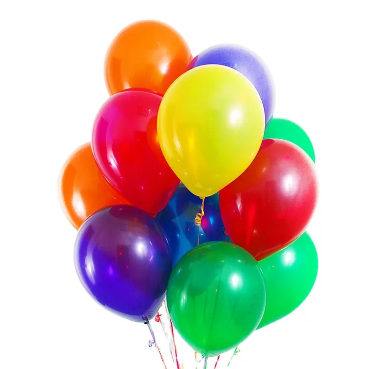 MOQ 12 polegadas balões redondos padrão látex