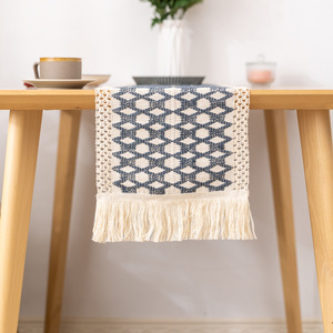 <span class=keywords><strong>Chemin</strong></span> <span class=keywords><strong>de</strong></span> <span class=keywords><strong>table</strong></span> vintage en tricot personnalisé pour hôtel, pour mariage, festival, décorations <span class=keywords><strong>de</strong></span> Pâques - Product Image 6