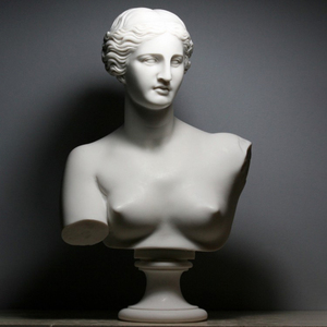 Décoration de jardin moderne belle femme nue bustes en pierre statue dame voilée buste en marbre <span class=keywords><strong>sculpture</strong></span> - Product Image 1
