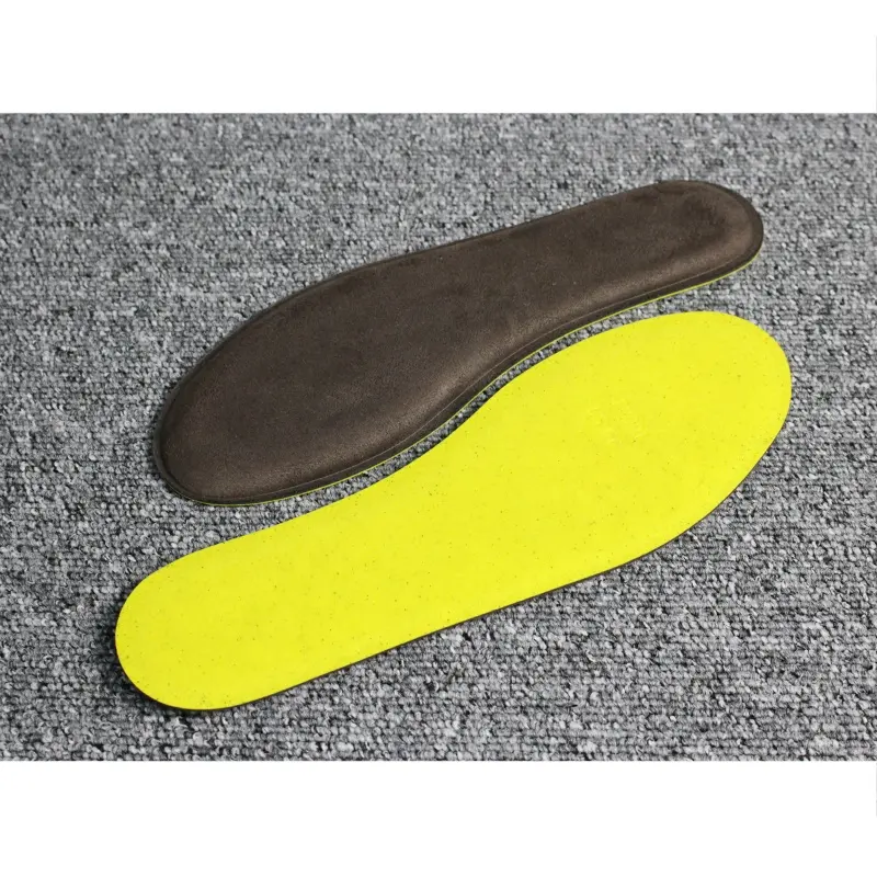 Double Hardness Thickening Shock Absorbing Athletic Soft PU Foam Sports Insoles
