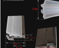 Couvercle télescopique essuie-glace cnc couverture télescopique grattoir C2 lèvres façon essuie-glaces