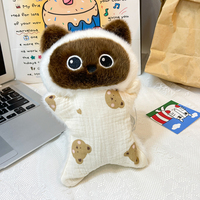 Lindo Cojín de Felpa con Forma de Animales para Reposamuñecas, Cojín Kawaii de Conejo, Elefante, Mapache y Ratón para Computadora, Oficina, Escritura, Regalo, Venta al por Mayor