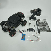 Camion RC 4x4 à l'échelle 1/16, drift, crawler, RTR, 38 km/h, moteur à balais, avec télécommande et câble USB