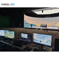 ARESLED Panneau d'affichage LED immersif 3D VR 8K en couleur Film Cinéma Scène Fond d'écran LED Vidéo Écrans muraux Pantalla Led Intérieur