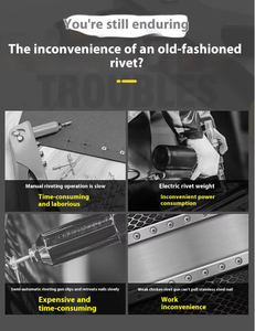 リベットナットガン2.4mm-4.8mm Oem Odmサービス空気油圧リベットナットツールリベットマシン - Product Image 5